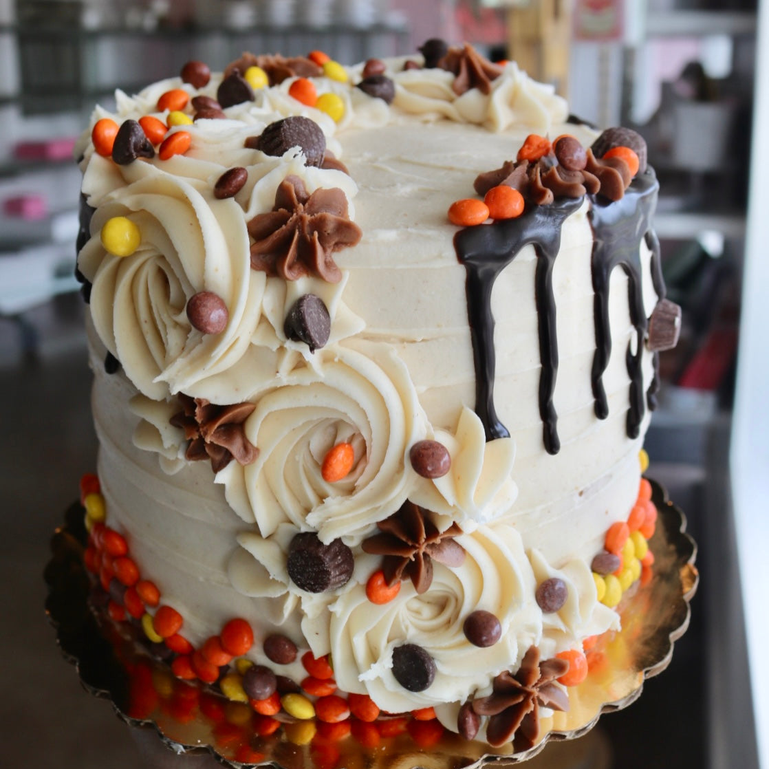 Reese's Pieces Chip Cake- Tall