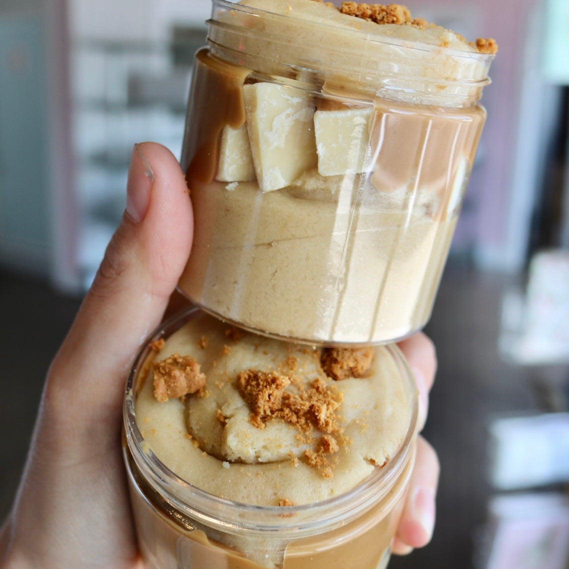 Biscoff Cookie Butter Edible Dough Jar