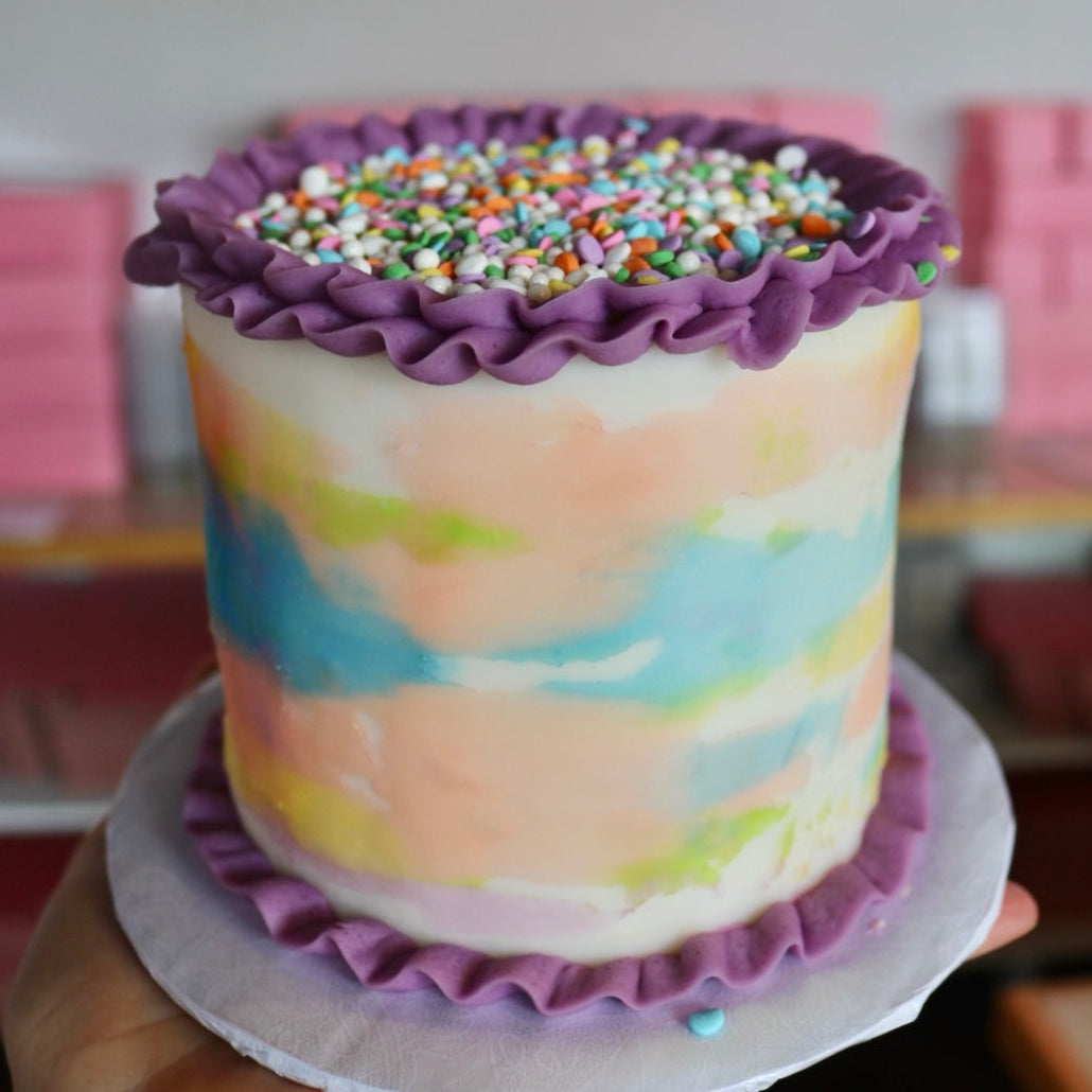 Ruffle Mini Cake