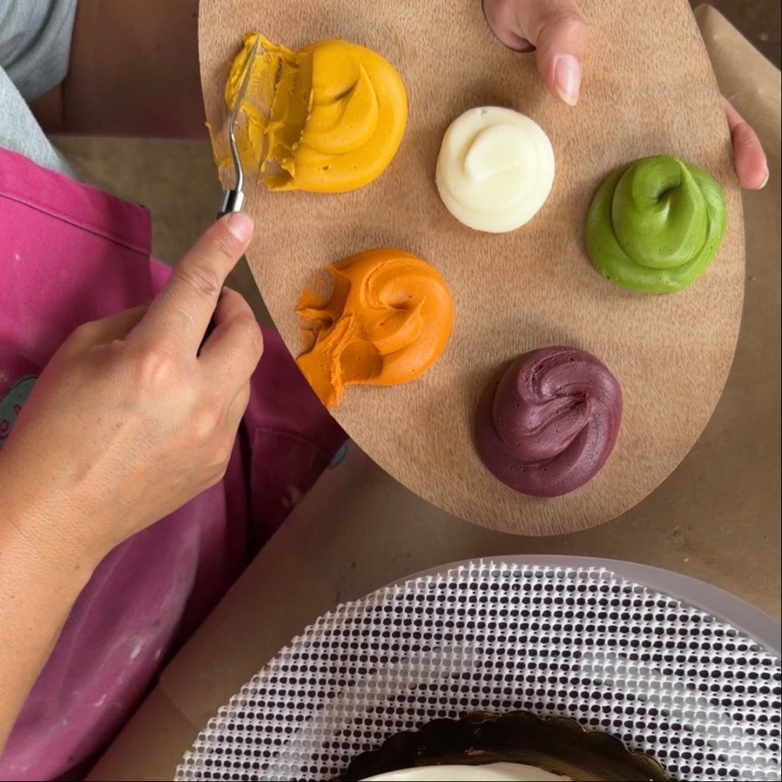 Intro to Cake Decorating + Floral Pumpkin Painting with Buttercream- November 18, 2026