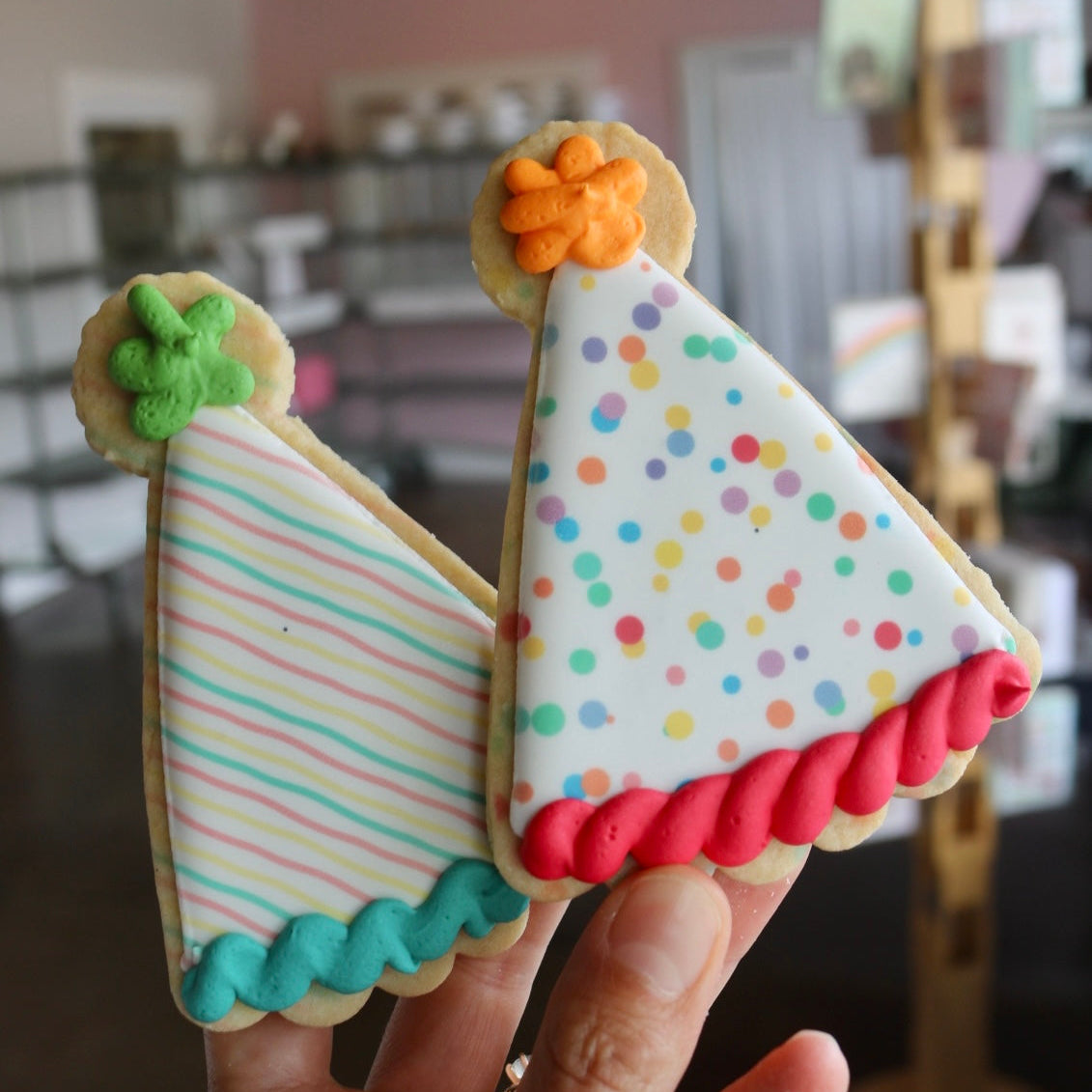 Party Hat Cookie
