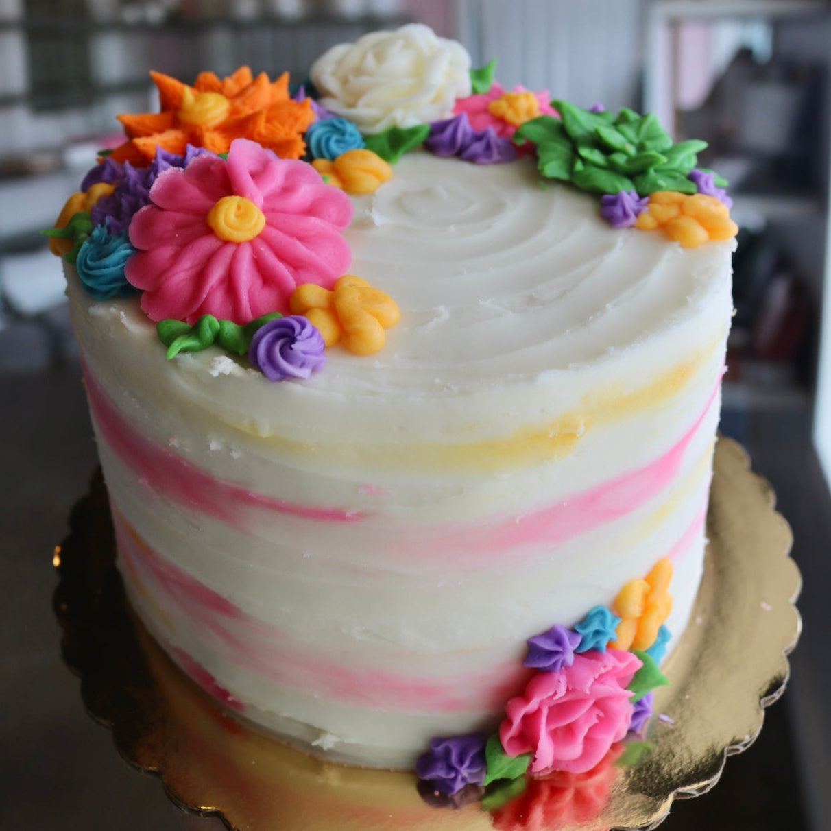 Vanilla Cake + Lemon Filling- Tall