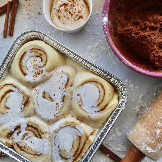 Brown Butter Take & Bake Cinnamon Rolls