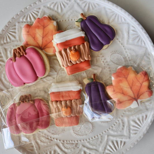 Fall PSL & Pumpkins Mini Cookie Set
