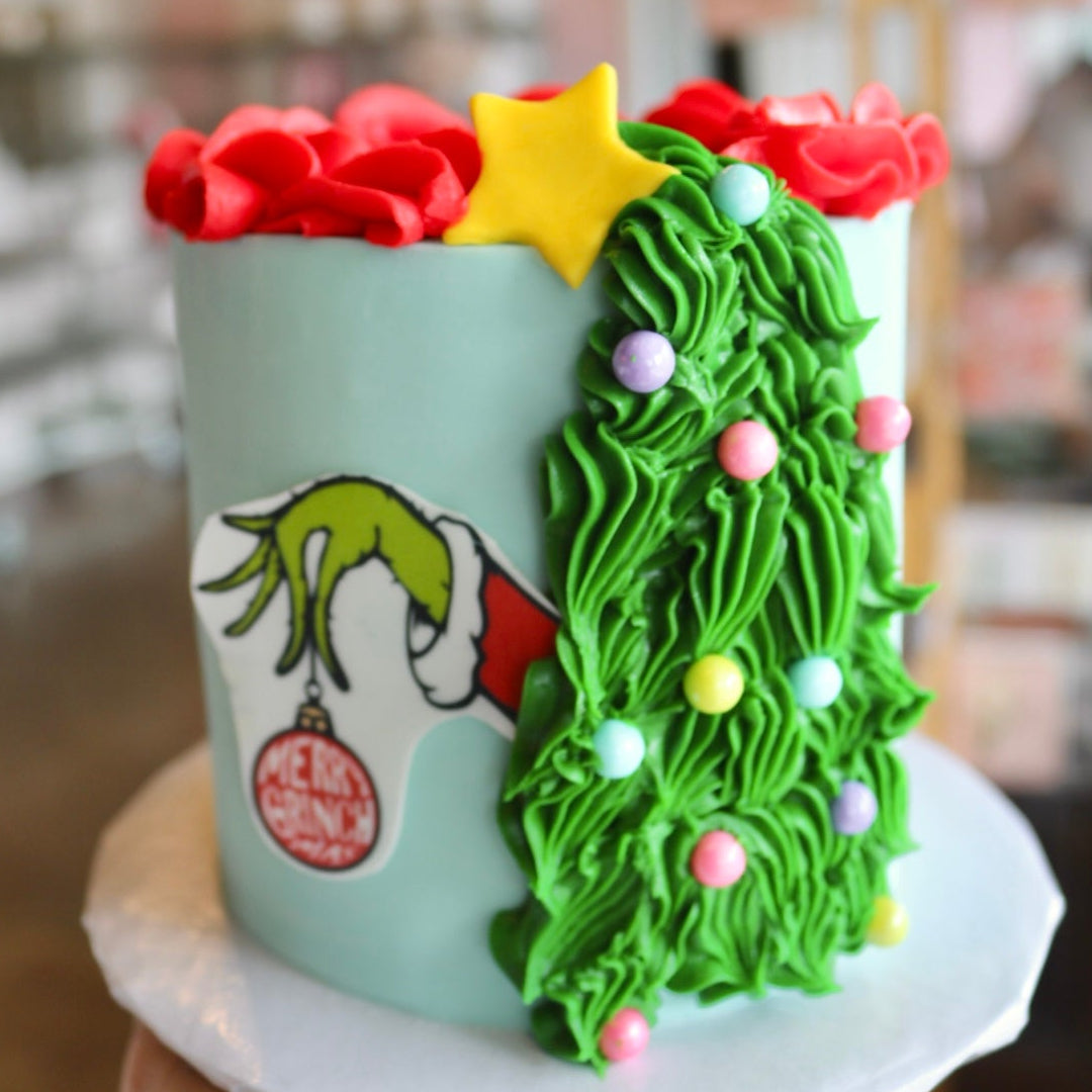 Design-Your-Own Grinch Mini Cake Decorating Party- December 18, 2026