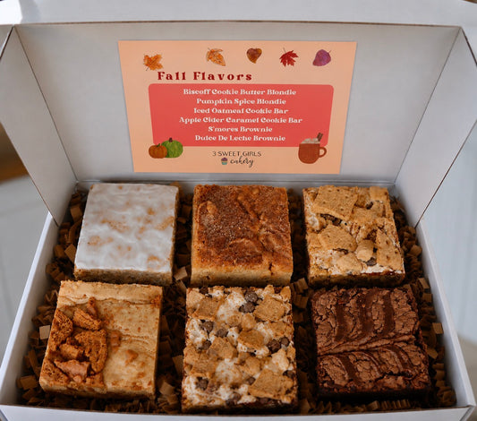 Gourmet Fall Bars & Brownies- FREE Shipping Nationwide!