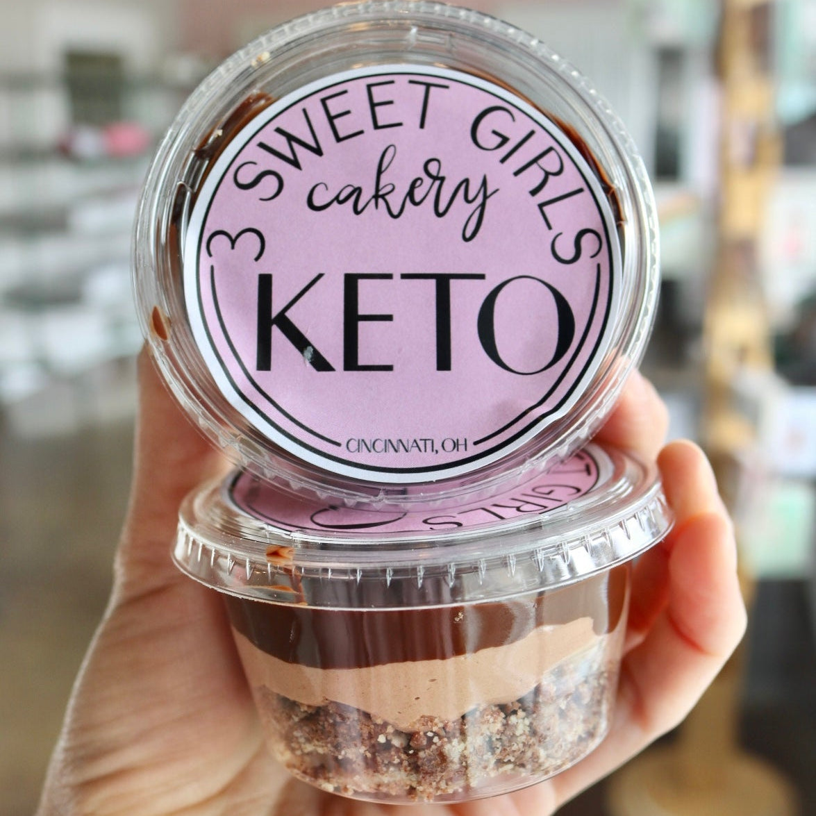 Keto Death by Chocolate Cheesecake Cup