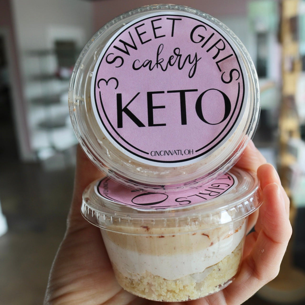 Keto Snickerdoodle Cheesecake Cup