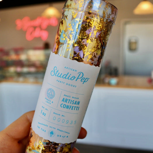 Artisan Confetti- Peace & Love