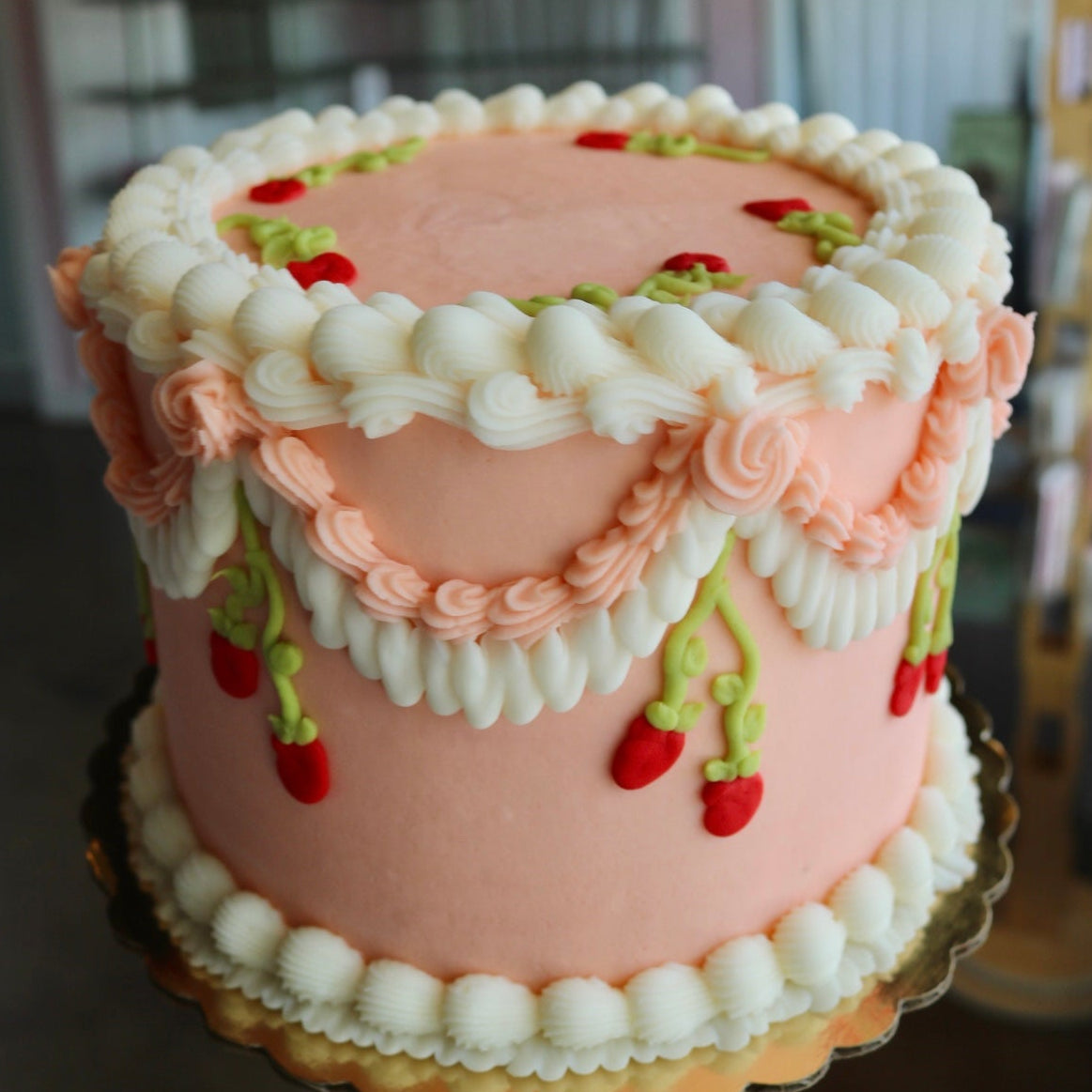 Strawberry Cake- Tall