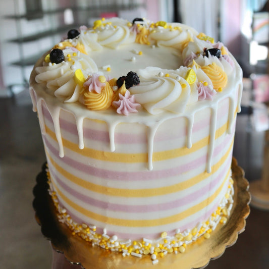Lemon Blueberry Cake - Short