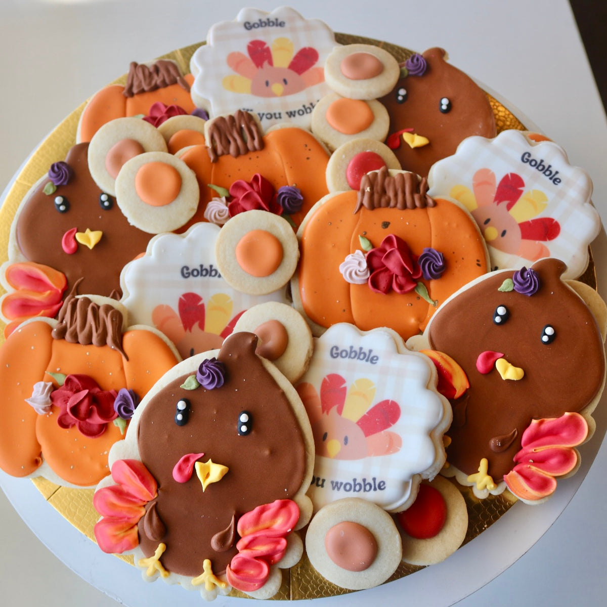Thanksgiving Cookie Tray
