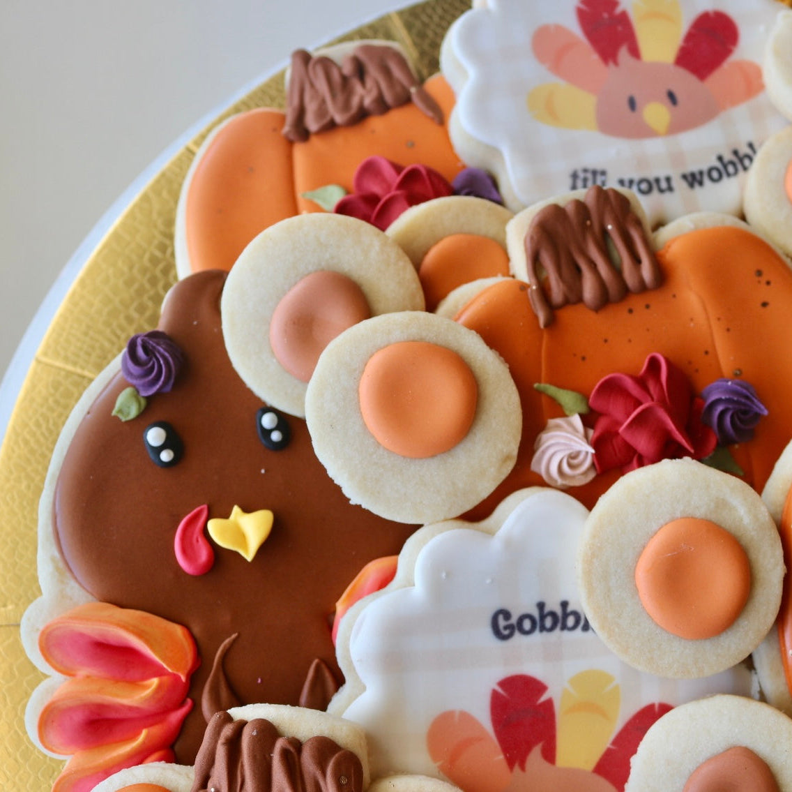 Thanksgiving Cookie Tray