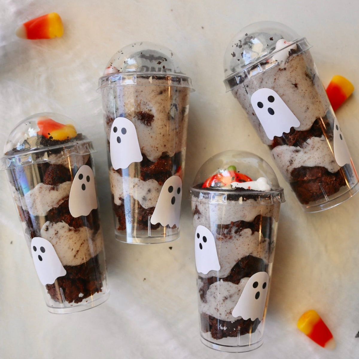Mini Brownie Cake Cups (Set of 4)