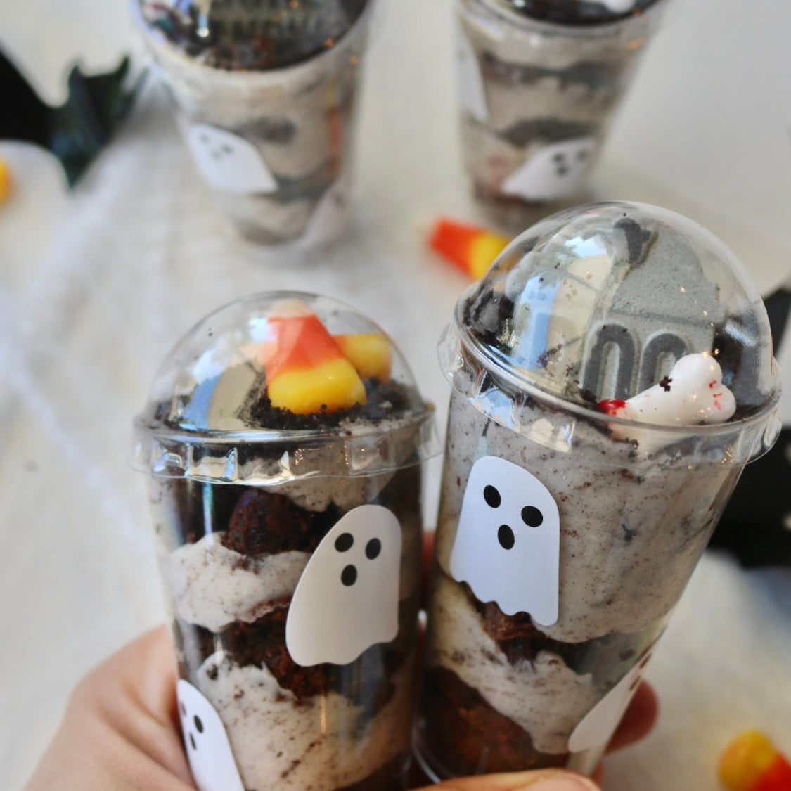 Mini Brownie Cake Cups (Set of 4)