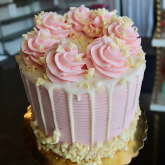 White Chocolate Raspberry Cake (semi-custom)