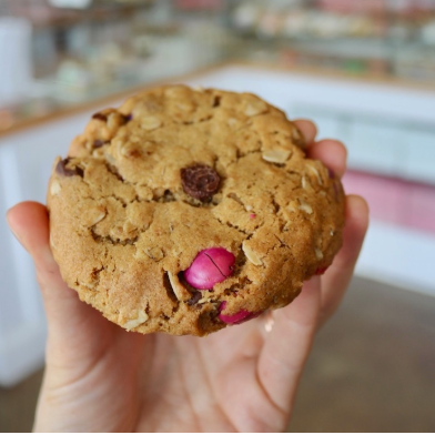 Vegan Peanut Butter Monster Cookie