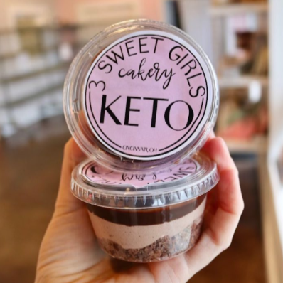Keto Chocolate Cheesecake Cup