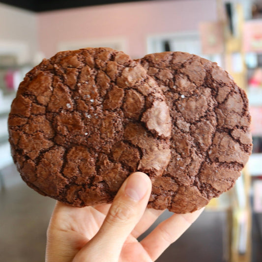 Gluten Free Double Chocolate Brownie Cookie